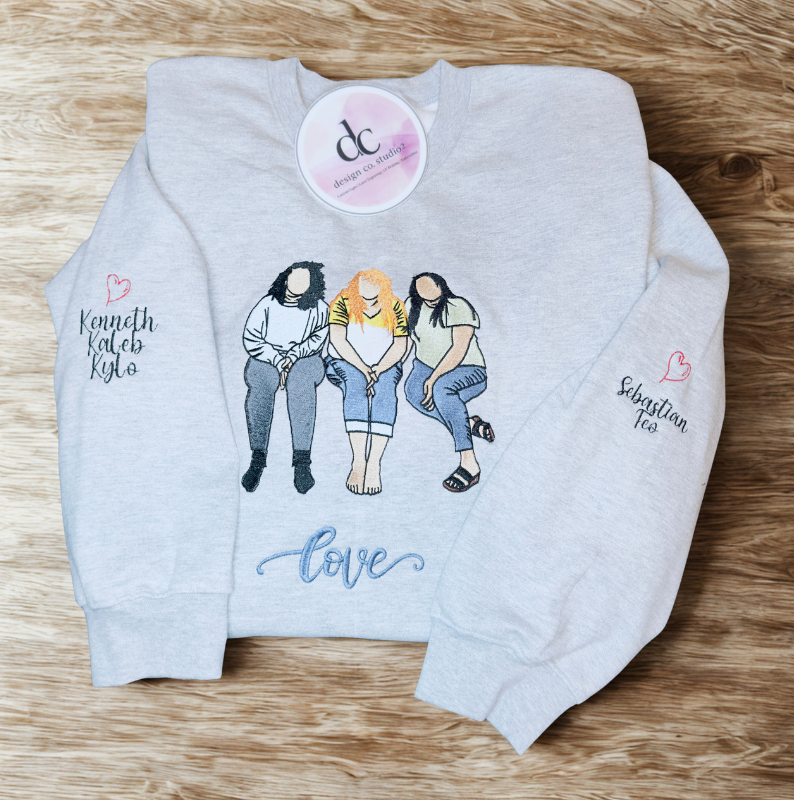 Custom Mother daughter Sweatshirts
