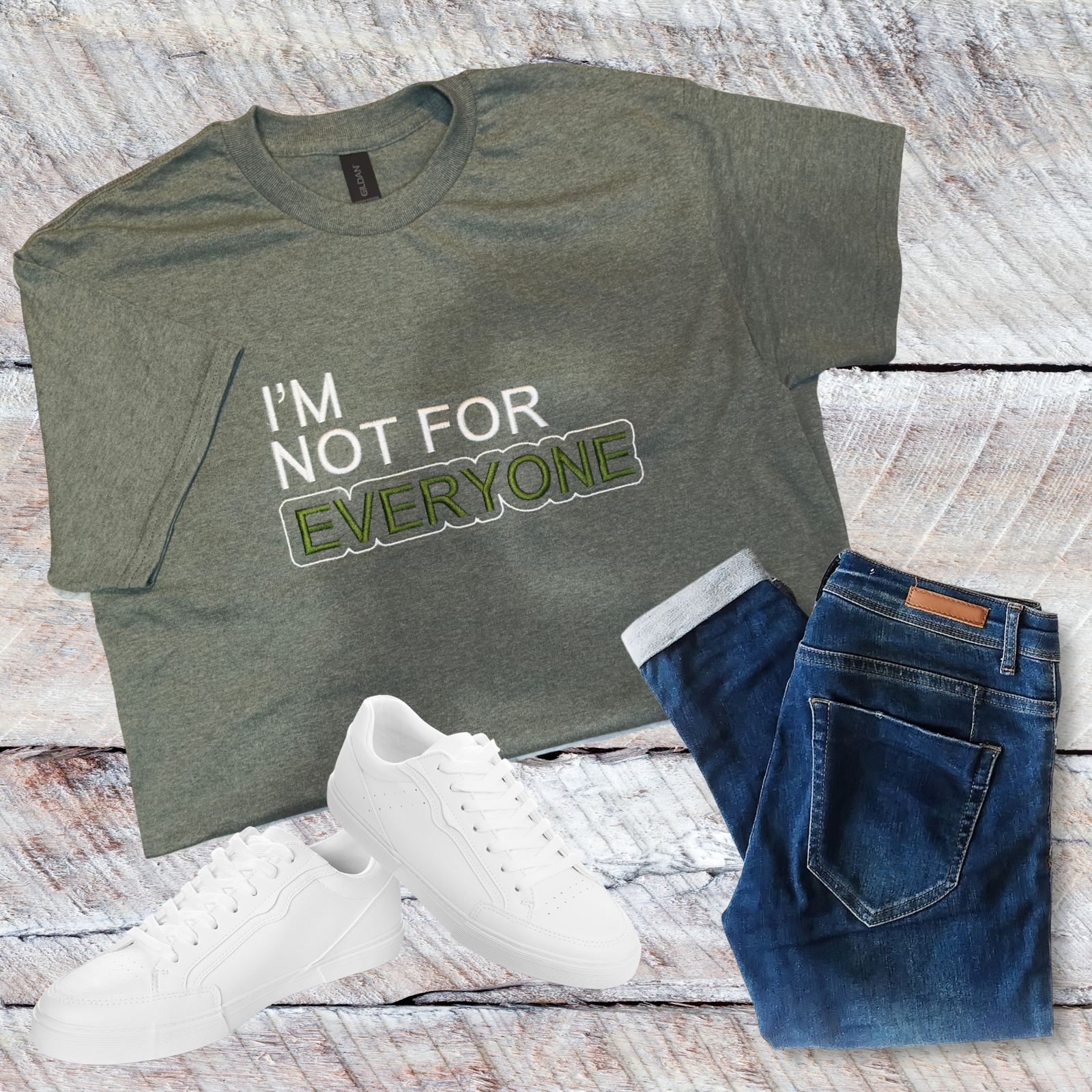 "I'm Not for Everyone" Graphic T-Shirt – Bold & Unapologetic Style