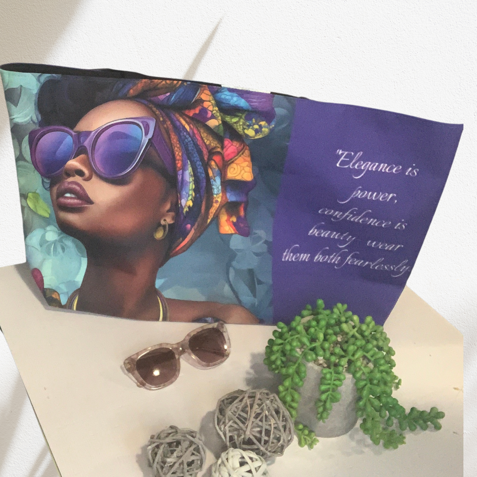 Elegance in Motion Weekender Tote Bag