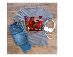 Custom Grad T-shirts (Standard Front Design)