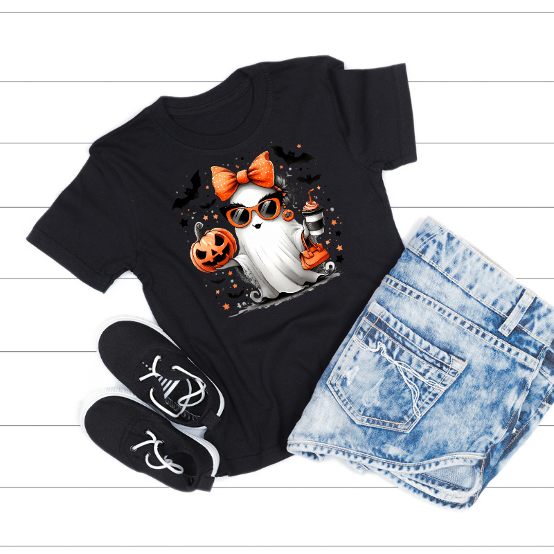 Cute Ghost with Sunglasses Shirt