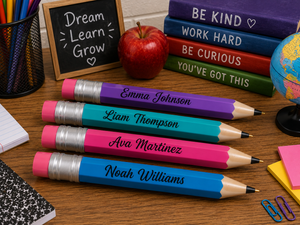 Custom 3D Printed Jumbo Pens