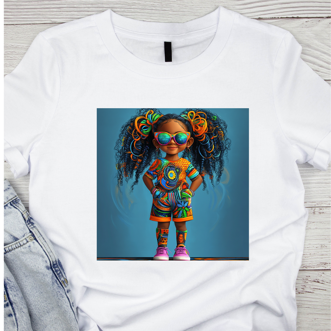 Bold & Beautiful" Afro Puffs Power T-Shirt