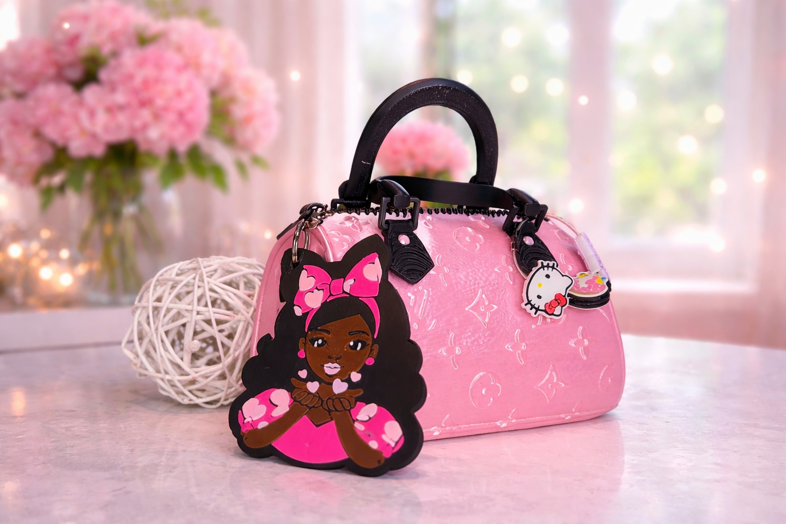 Pink Luxe Mini  Handbag