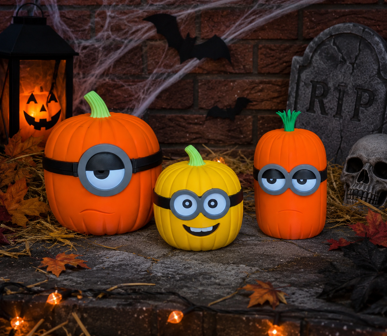 Pumpkin Character Candy Holder