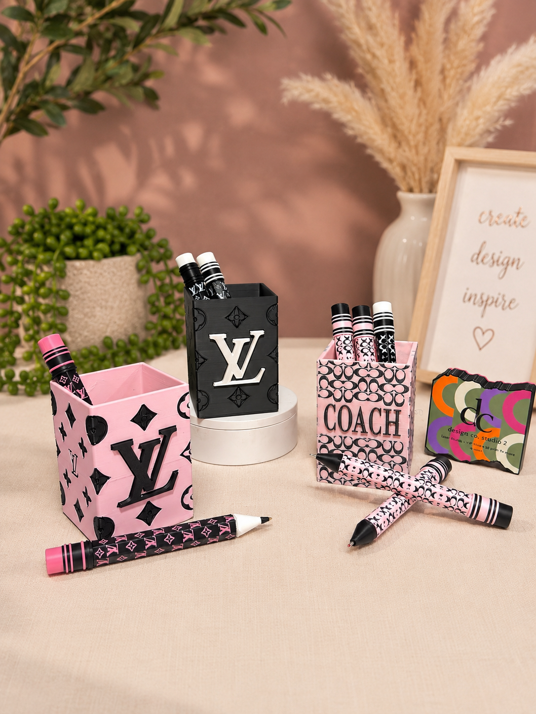 Custom Designed Pencil Holder