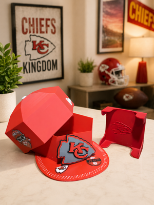 Custom Sports Fan Cap Gift Box & Accessories