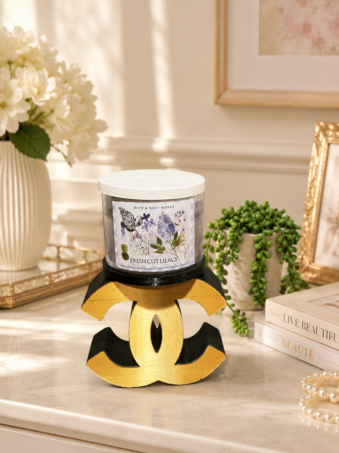 Designer-Inspired Candle Holder Stand
