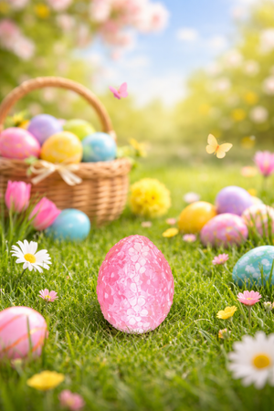 Pastel Easter Treat Egg – Decorative Candy Holder