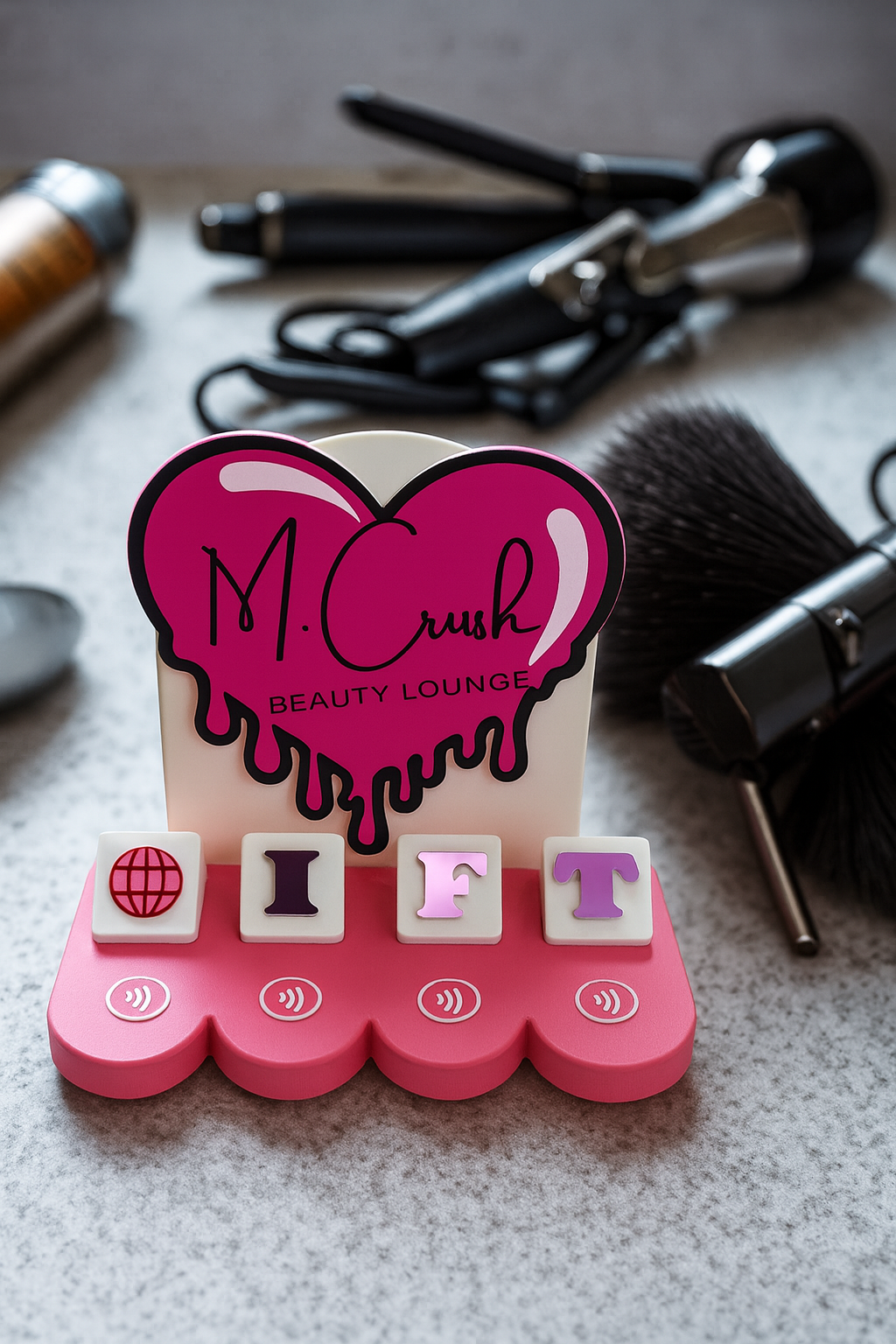 4 Icon NFC Display Base (Display Backing)