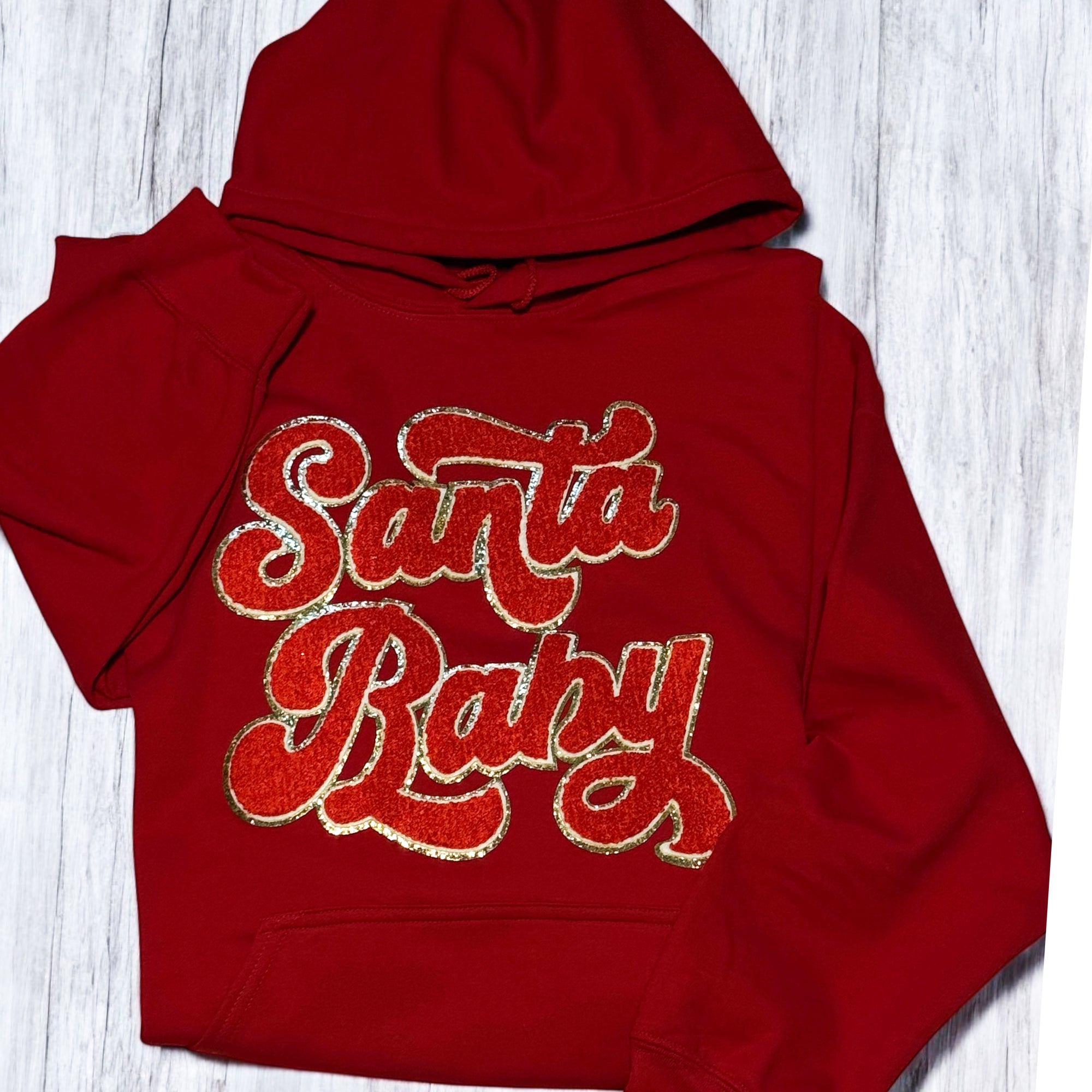 Santa Baby Red Hoodie