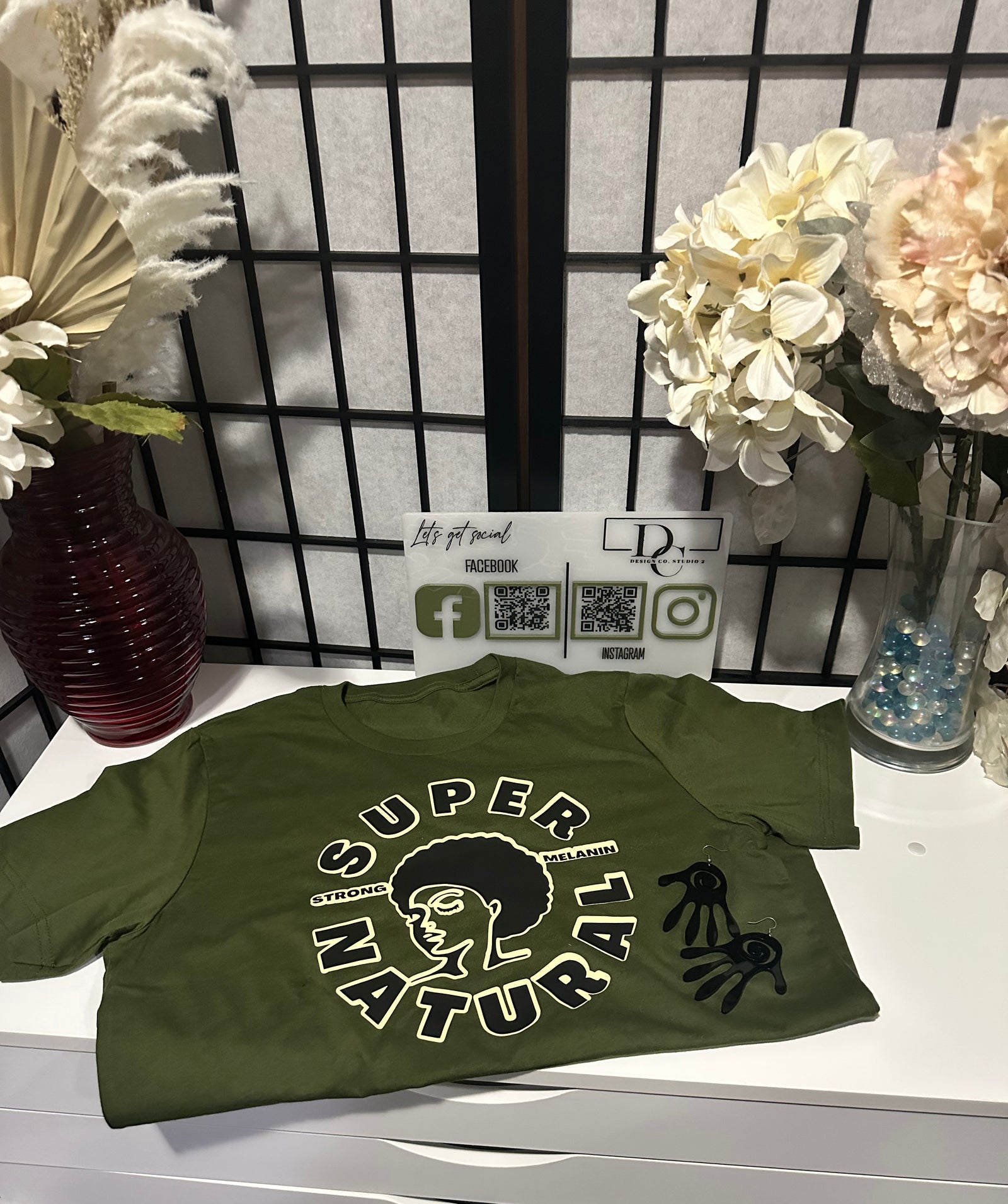 Super Natural  Strong Melanin Woman