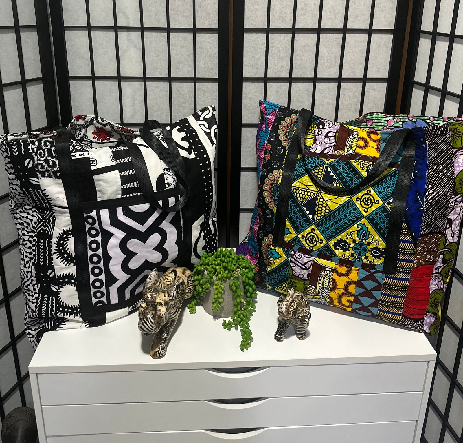Kia Quilted Tote Bag