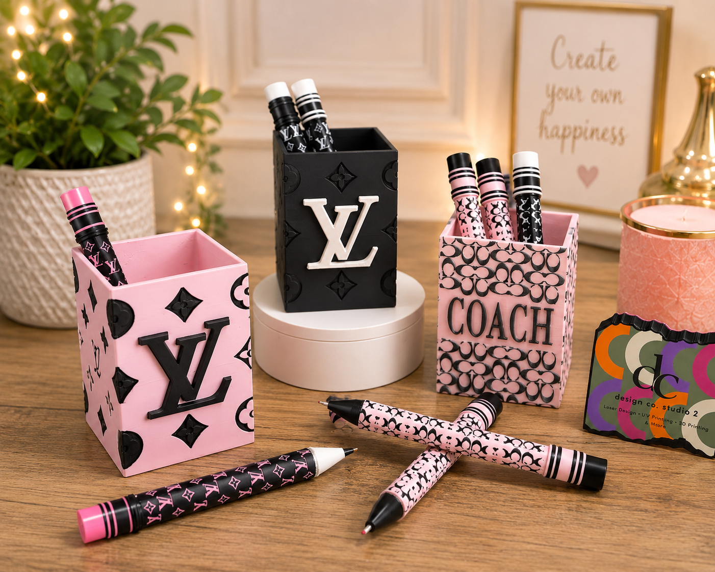 Custom Designed Pencil Holder