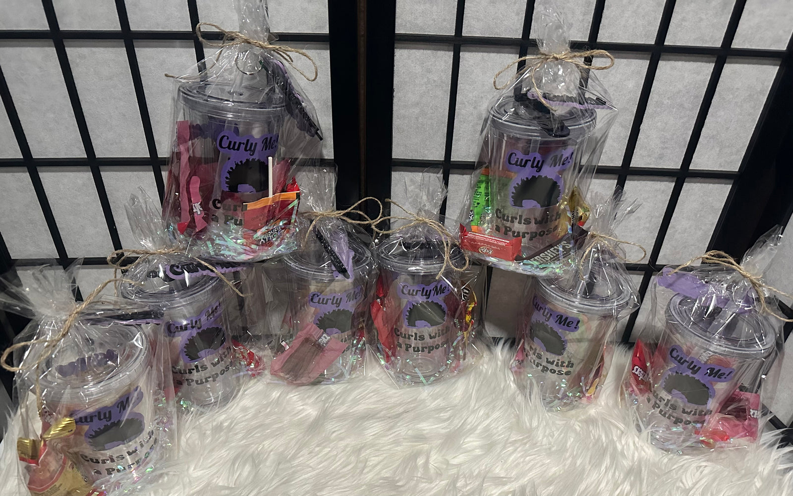 Clear Plastic Tumbler w/straw and top