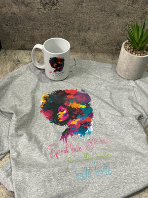 Speak Love Mug and T-Shirt