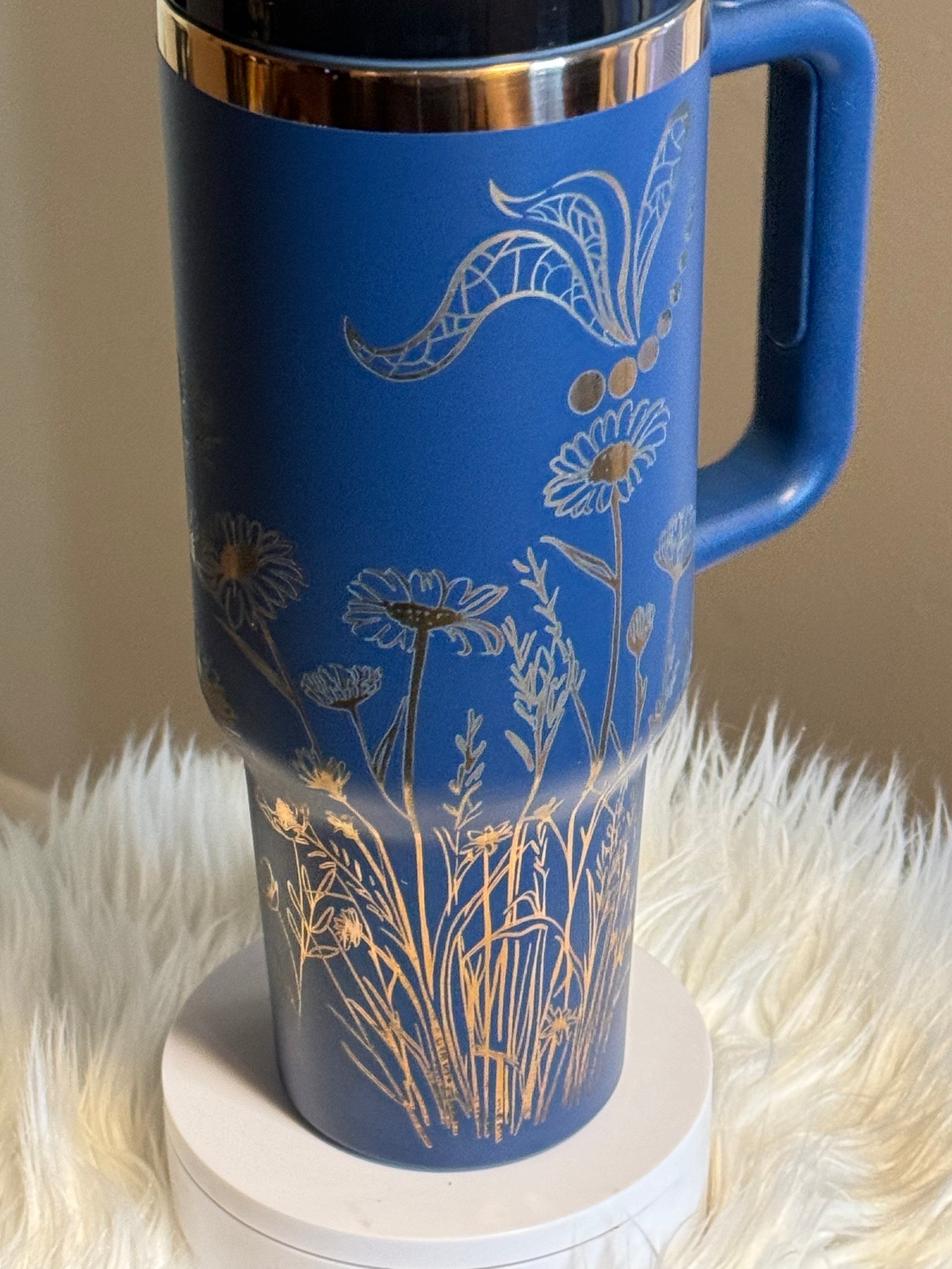 Wildflower & Butterfly 40oz Tumbler