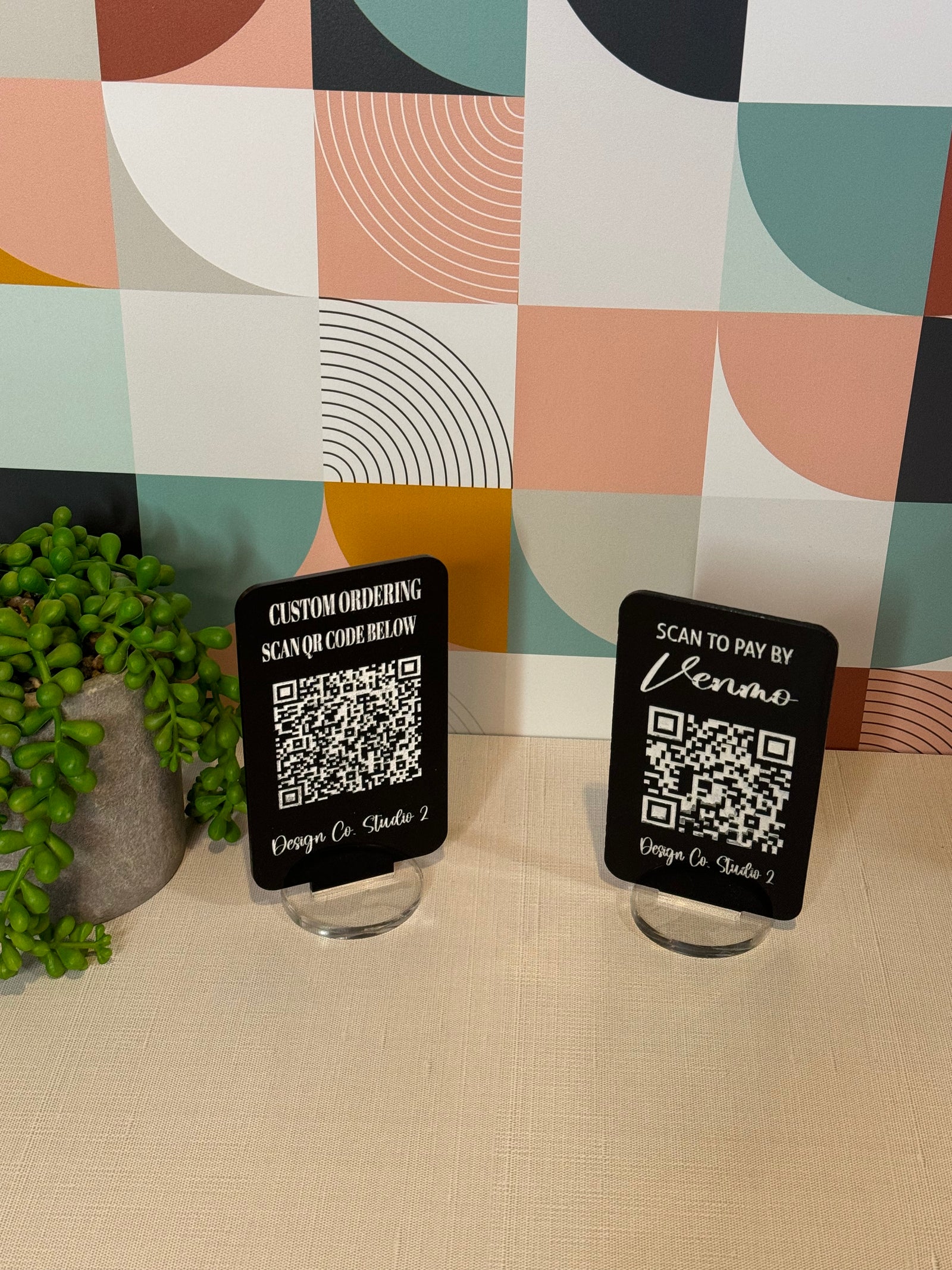 Social Media QR Code Sign | Mini QR Code