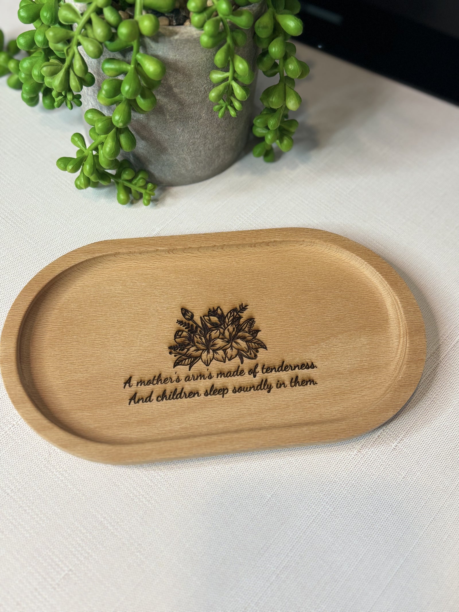 Wooden Oval Trays