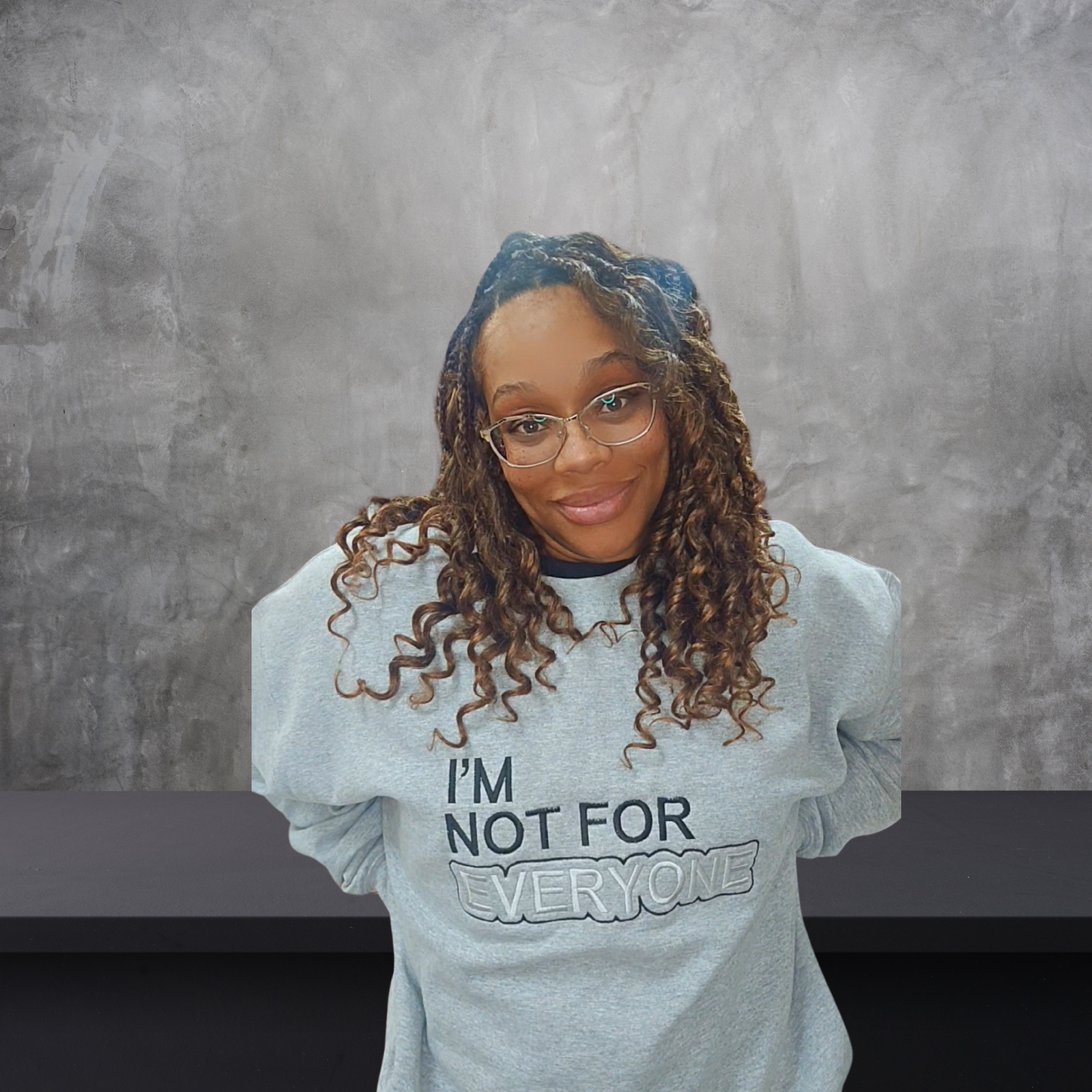 "I'm Not for Everyone" Graphic SweatShirt – Bold & Unapologetic Style