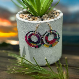 Multi Colored Earrings