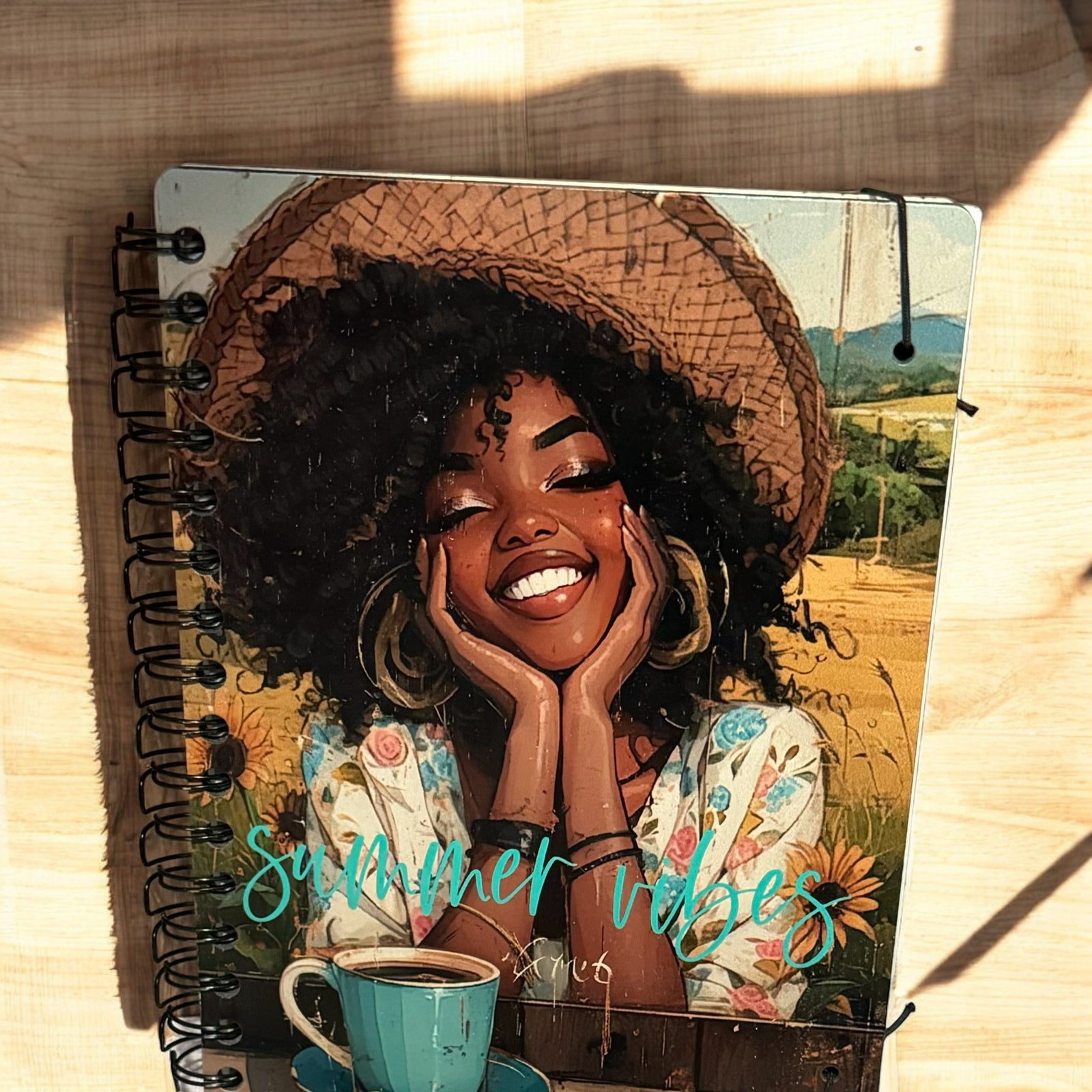 Summer Vibes/Serenity ,Courage & Wisdom Notebooks
