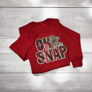 Oh Snap Gingerbread Sweatshirt