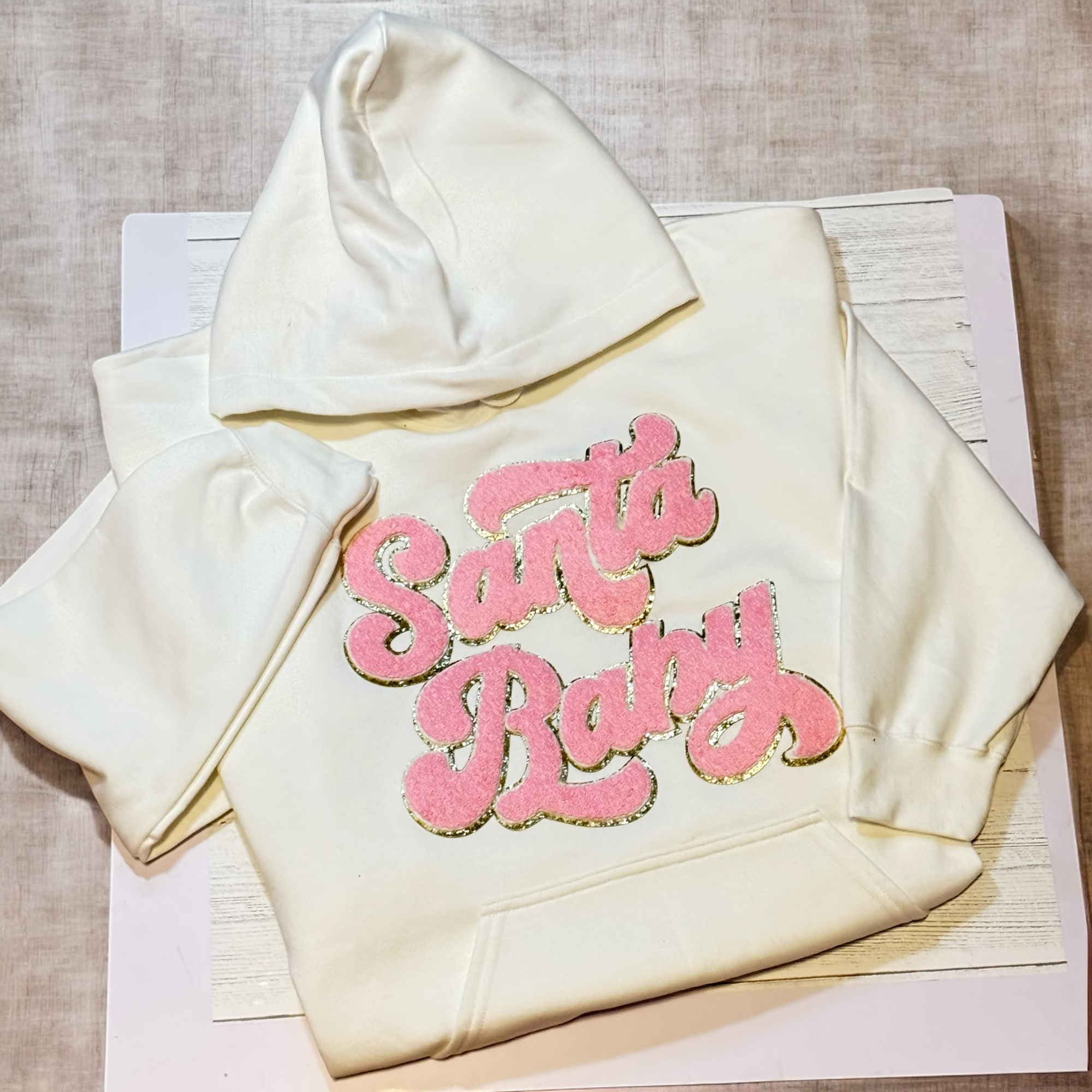 Santa Baby Pink Hoodie