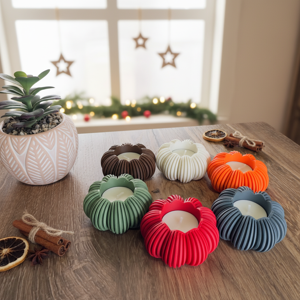 Pumpkin Tealight Holder