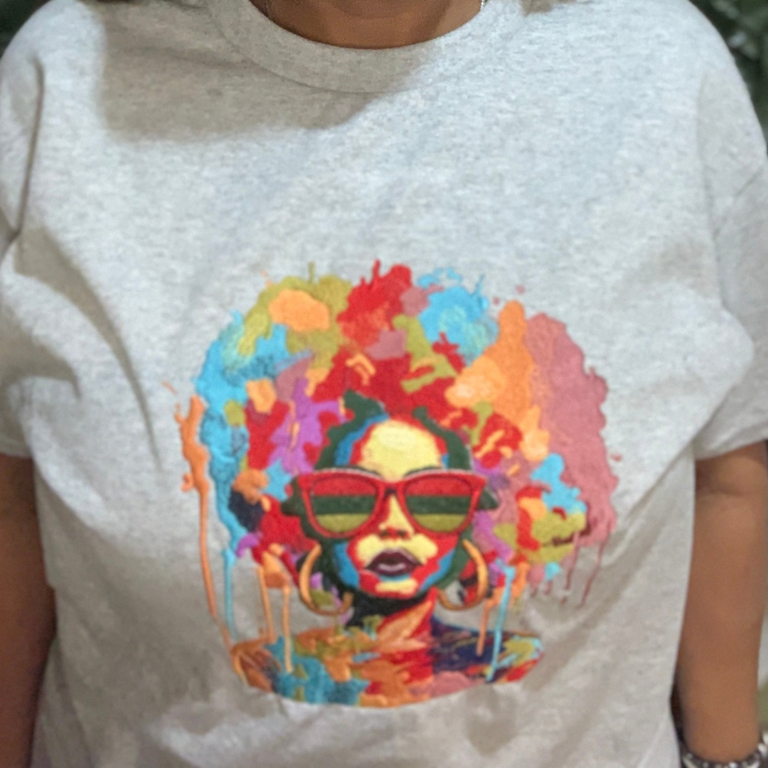 Color Burst Diva T-Shirt