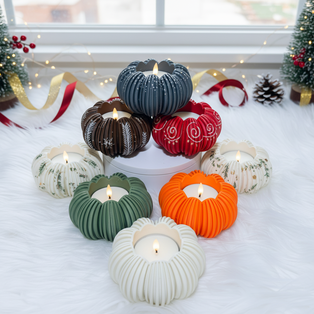 Pumpkin Tealight Holder