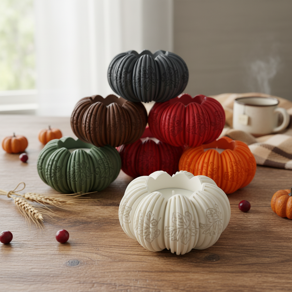 Pumpkin Tealight Holder