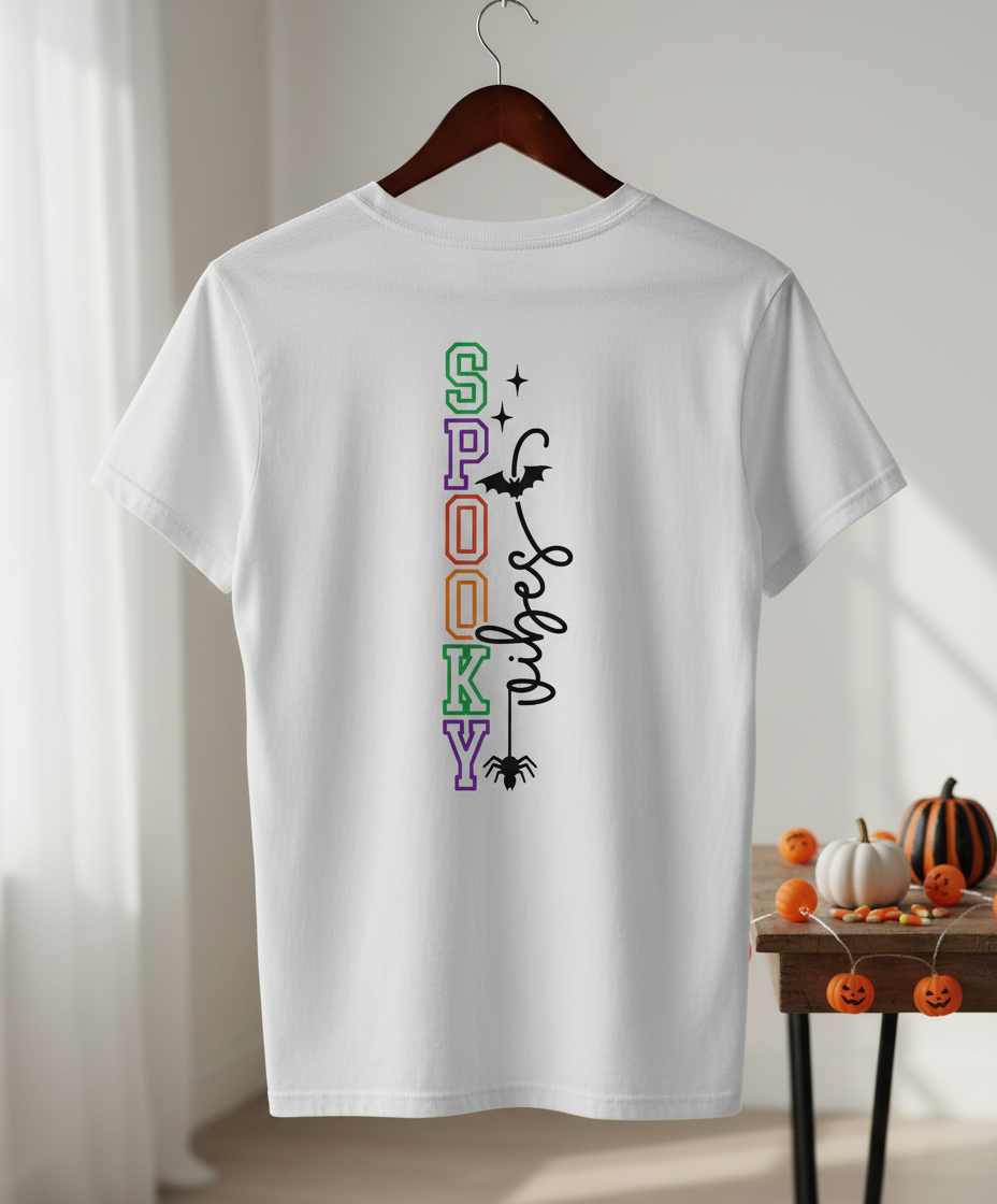 Spooky Vibes Halloween T-Shirt&nbsp;
