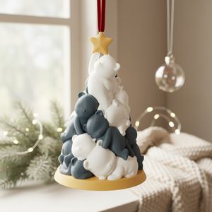 Beary Christmas Cuddle Tree