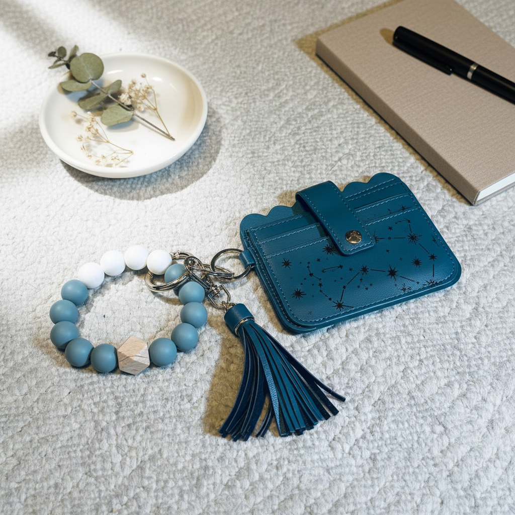 Turquoise Wrist Wallet