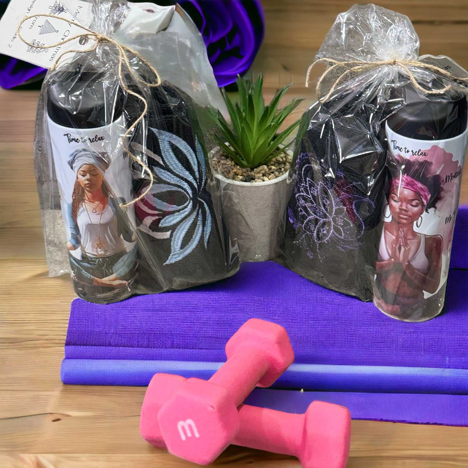 Self Care Tumbler with Towel