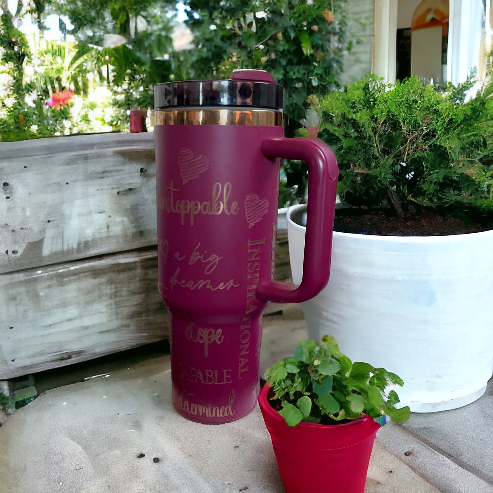 Black Girl Magic Tumbler 40oz