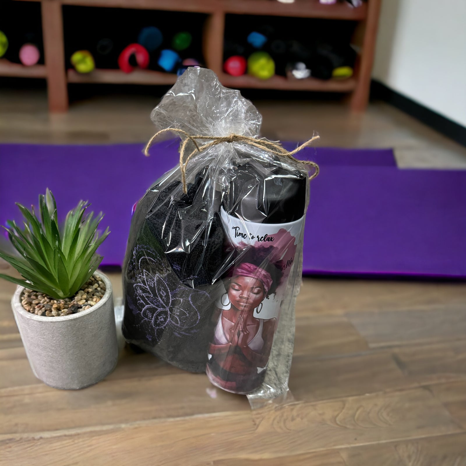 Self Care Tumbler with Towel