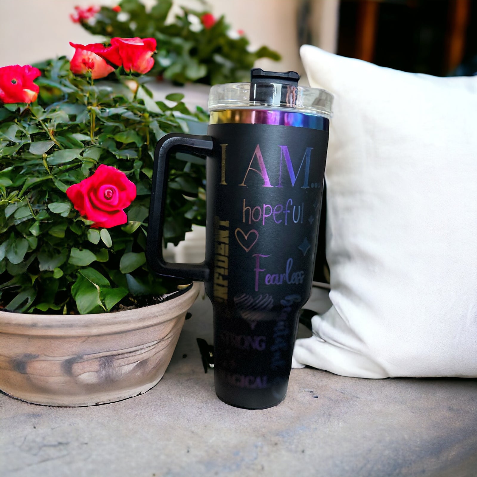 Black Girl Magic Tumbler 40oz