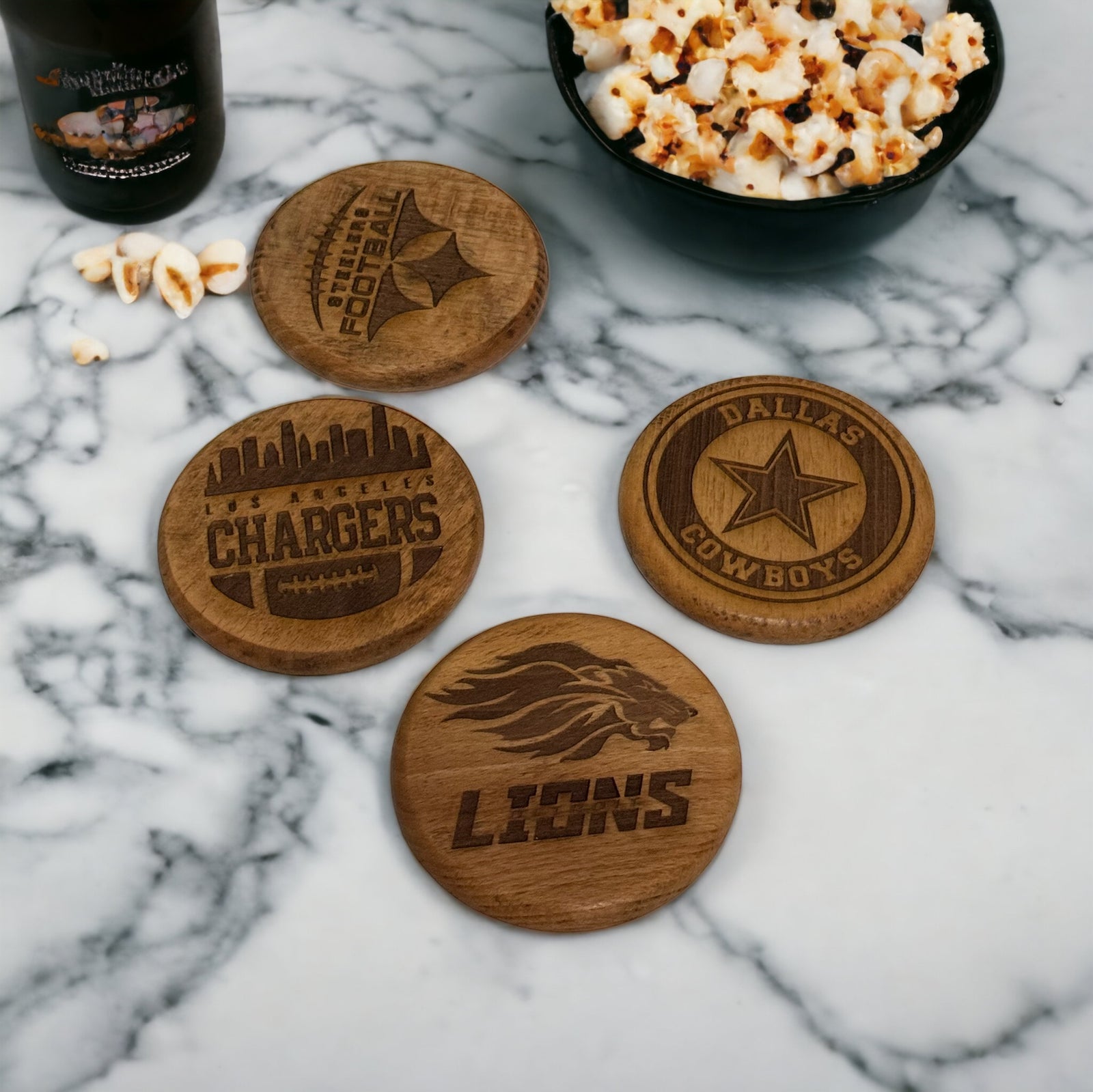 Personalized Wooden Bottle Cap Opener