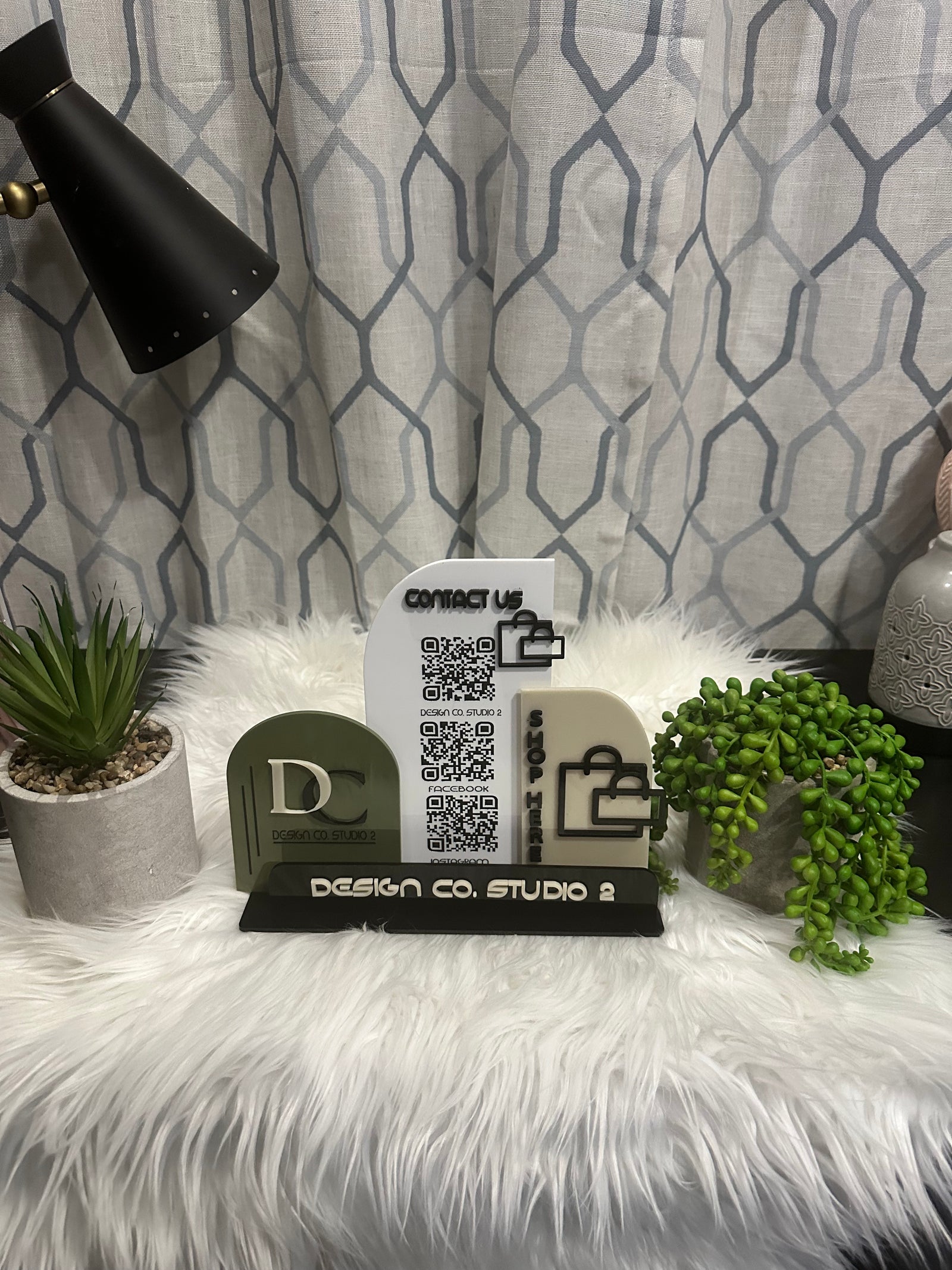 Business Scannable Sign