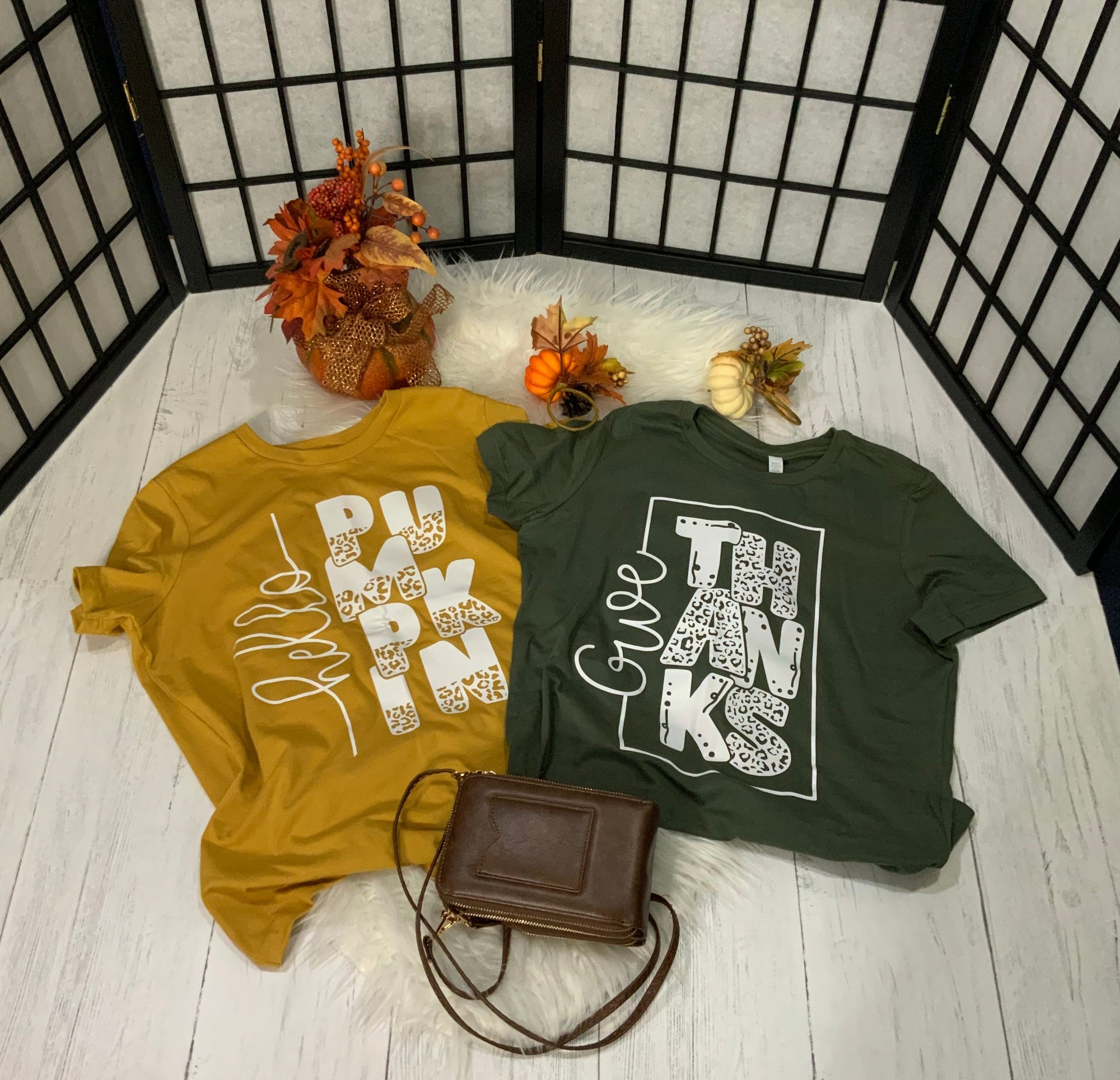 Thank You & Pumpkin (Thanksgiving Shirts)