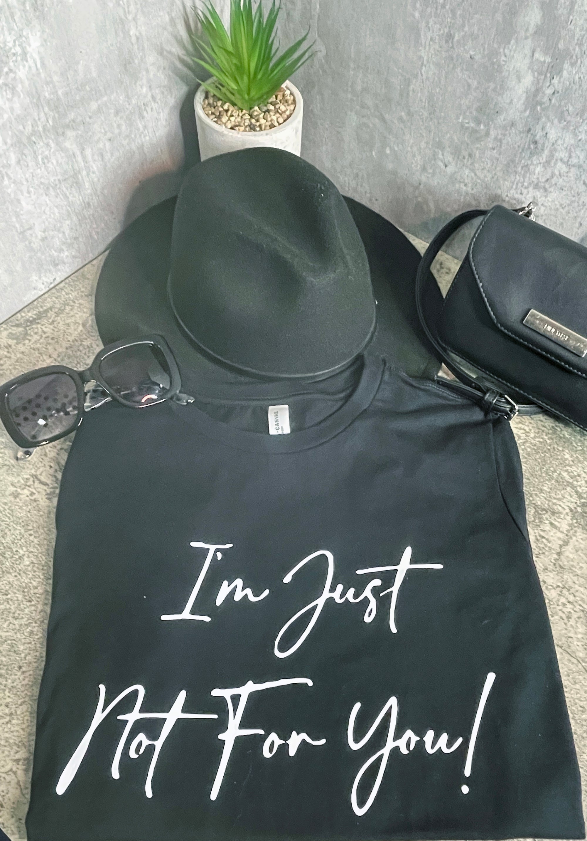 I'm just not for you (short sleeve shirt)
