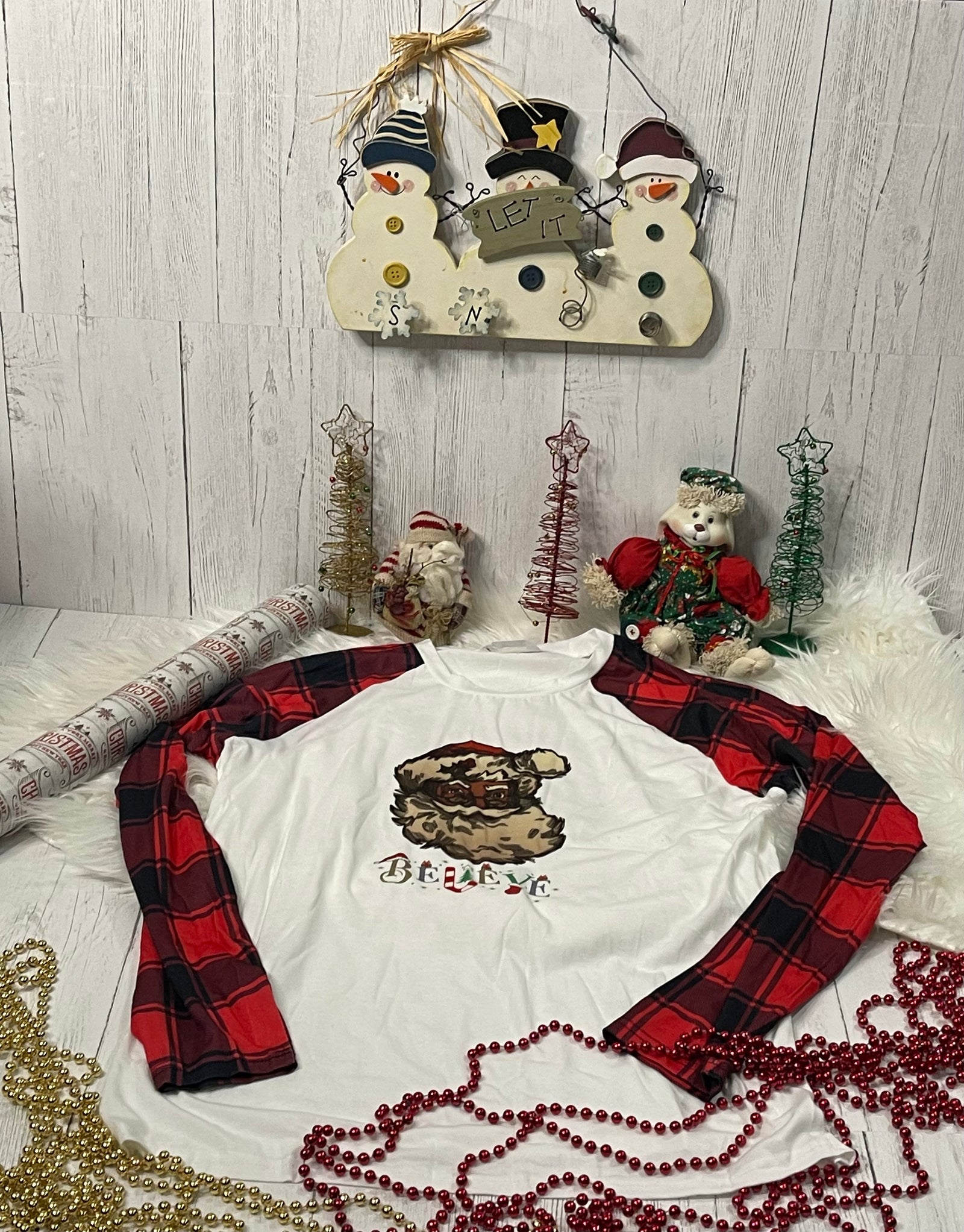 Santa Pajama Shirt